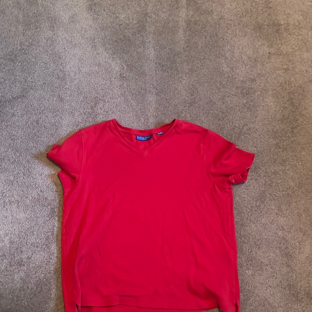 Red Karen Scott t shirt